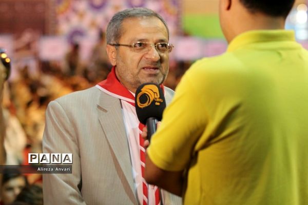 آیین افتتاحیه هشتمین دوره اردوی ملی در اردوگاه شهید باهنر تهران