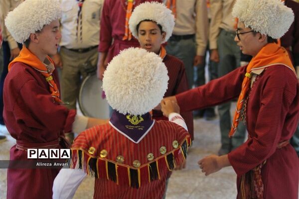 آیین افتتاحیه هشتمین دوره اردوی ملی در اردوگاه شهید باهنر تهران