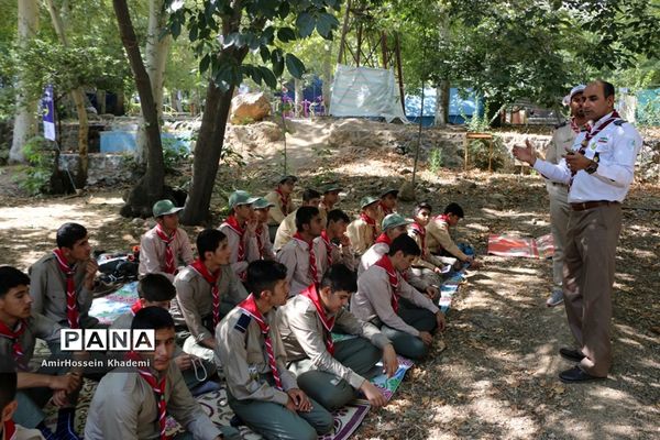 اولین روز از هشتمین اردوی ملی پیشتازان پسر