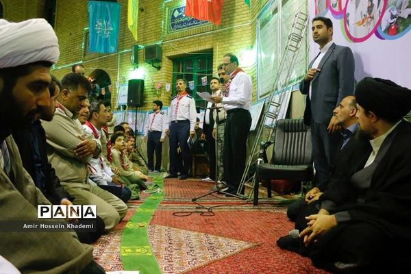 حضور سید حسن خمینی در هشتمین اردوی ملی پیشتازان