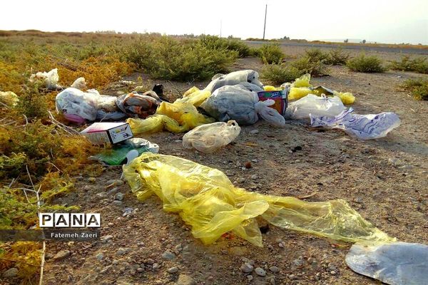 اوضاع نابسامان جمع آوری زباله در لامِرد فارس
