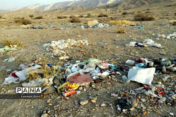 اوضاع نابسامان جمع آوری زباله در لامِرد فارس