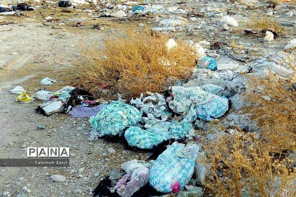 اوضاع نابسامان جمع آوری زباله در لامِرد فارس