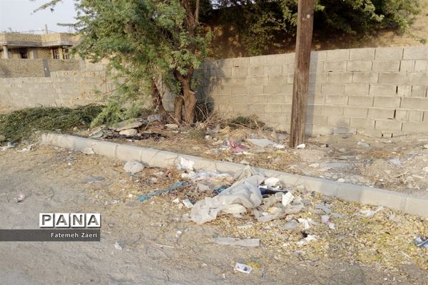 اوضاع نابسامان جمع آوری زباله در لامِرد فارس