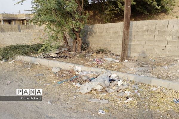 اوضاع نابسامان جمع آوری زباله در لامِرد فارس