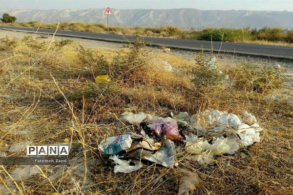 اوضاع نابسامان جمع آوری زباله در لامِرد فارس
