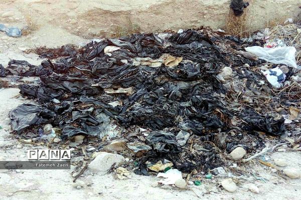 اوضاع نابسامان جمع آوری زباله در لامِرد فارس