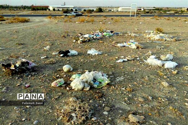 اوضاع نابسامان جمع آوری زباله در لامِرد فارس