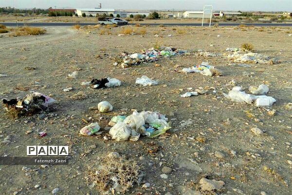اوضاع نابسامان جمع آوری زباله در لامِرد فارس