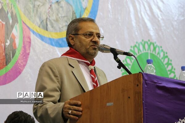 افتتاحیه اردوی دانش‌آموزی پسران