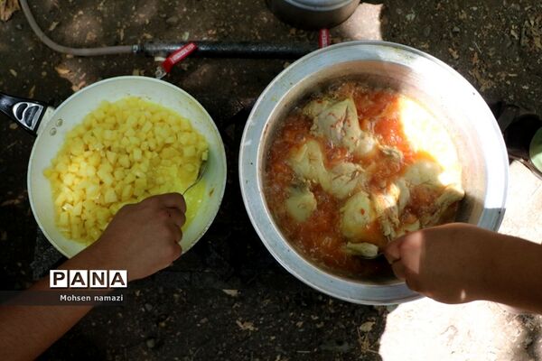 افتتاحیه اردوی دانش‌آموزی پسران