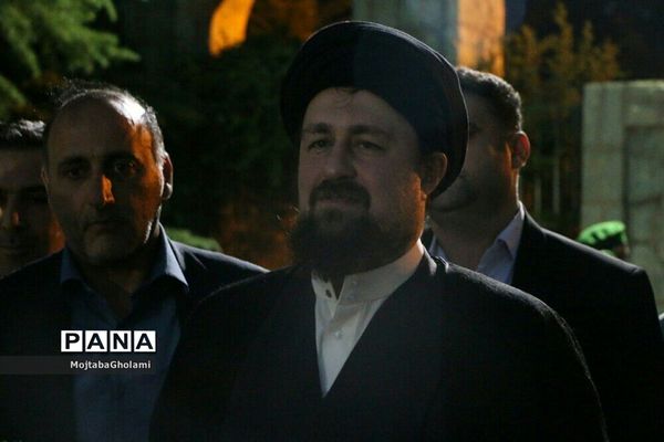 اقامه نماز مغرب وعشا وایرادسخنرانی توسط یادگار امام راحل در اردوگاه شهید باهنر تهران