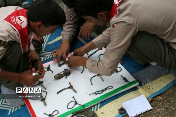 اجرای اولین برنامه های هشتمین اردوملی پیشتازان پسر