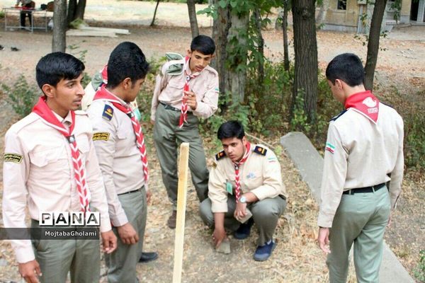 اجرای اولین برنامه های هشتمین اردوملی پیشتازان پسر