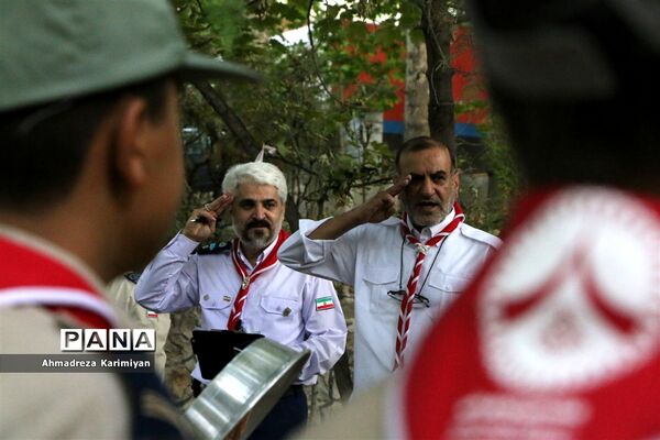 اولین روز از اردوی ملی پیشتازان  در کمپ استان فارس