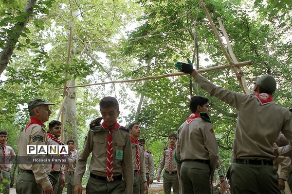 دومین روز از هشتمین اردوی ملی پیشتازان، اعضا و مربیان