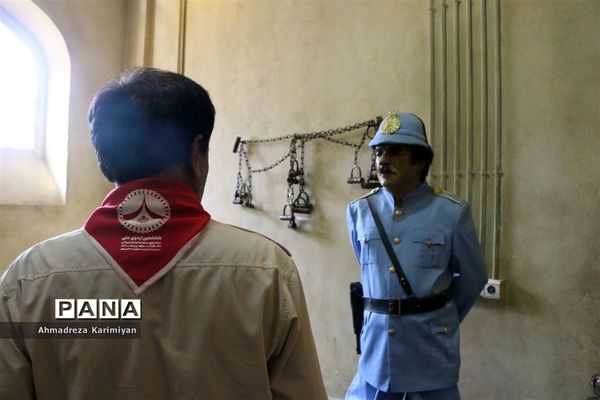 بازدید پیشتازان از باغ موزه قصر