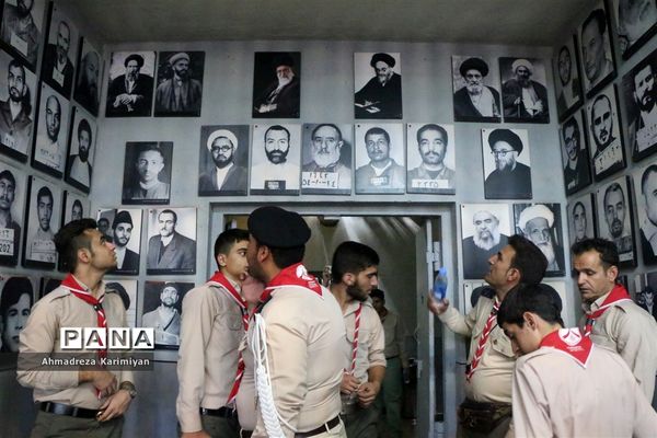 بازدید پیشتازان از باغ موزه قصر