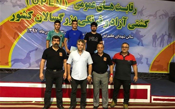 کشتی اپن ایران؛ نفرات برتر اوزان 61 و 97 کیلوگرم مشخص شدند