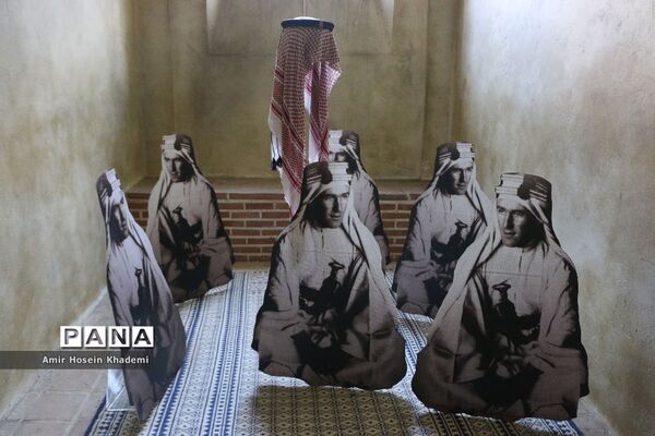 بازدید دانش آموزان پیشتاز هشتمین اردوی ملی از باغ موزه قصر