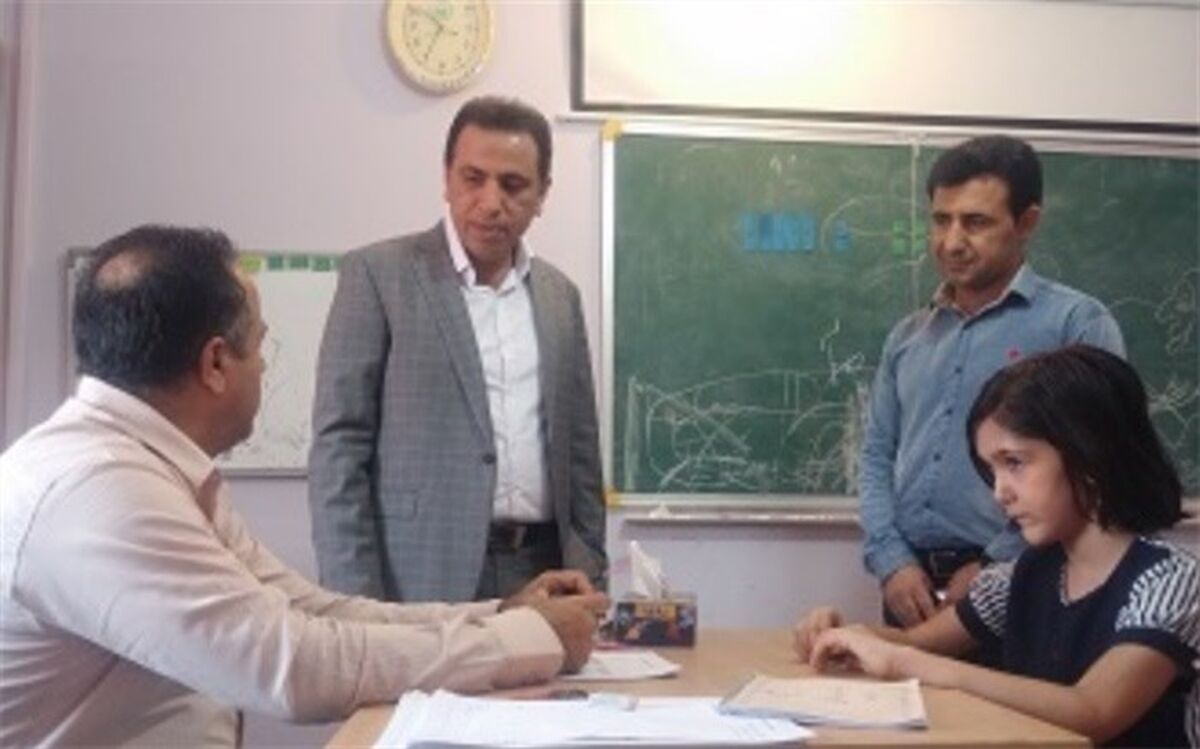 سنجش بیش از1390 نوآموز بدو ورود به دبستان در شهرجم