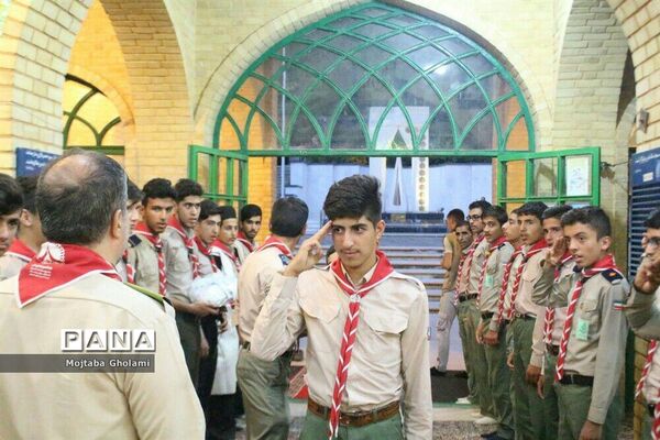 بر گزاری مراسم خادم صلات با مشارکت گروه های خراسان جنوبی و لرستان