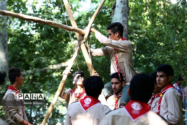 سومین روز هشتمین اردوی ملی پیشتازان، اعضا و مربیان