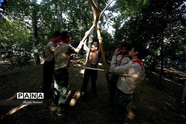 سومین روز هشتمین اردوی ملی پیشتازان، اعضا و مربیان