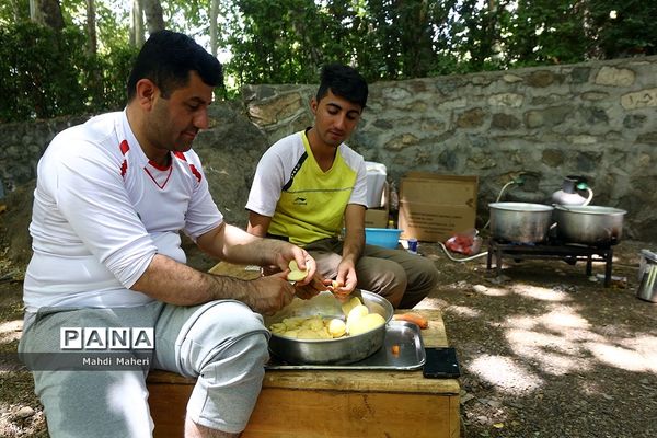 سومین روز هشتمین اردوی ملی پیشتازان، اعضا و مربیان