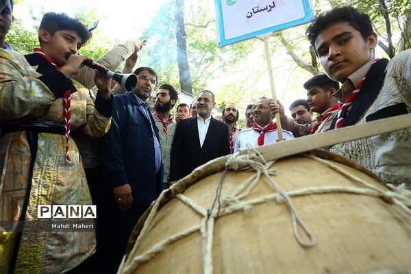 حضور وزیر آموزش و پرورش در هشتمین اردوی ملی پیشتازان، اعضا و مربیان