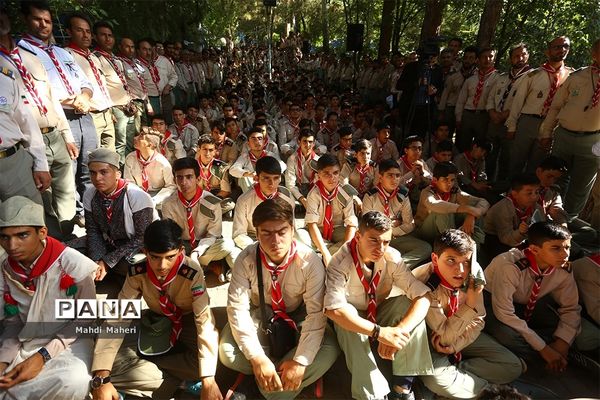 حضور وزیر آموزش و پرورش در هشتمین اردوی ملی پیشتازان، اعضا و مربیان