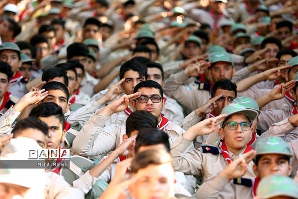 حضور وزیر آموزش و پرورش در هشتمین اردوی ملی پیشتازان، اعضا و مربیان