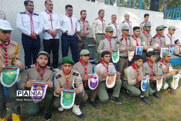 حضور پیشتازان پسر استان کردستان در هشتمین اردو ملی سازمان دانش آموزی