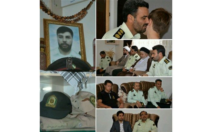 جانشین فرمانده انتظامی نیشابور: خانواده‌های  شهدا  الگوی صبر و شکیبایی هستند