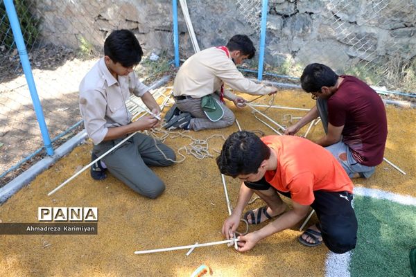 مسابقات فرهنگی ورزشی اردوی ملی پیشتازان پسر