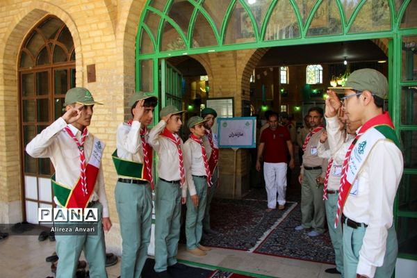 میزبانی مازندران در برگزاری نماز جماعت در اردوی ملی