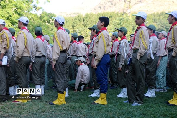 در حاشیه اردوی ملی پیشتازان پسر
