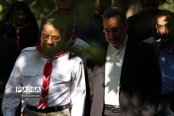 حضور وزیر آموزش و‌ پرورش در هشتمین دوره اردوی ملی پیشتازان