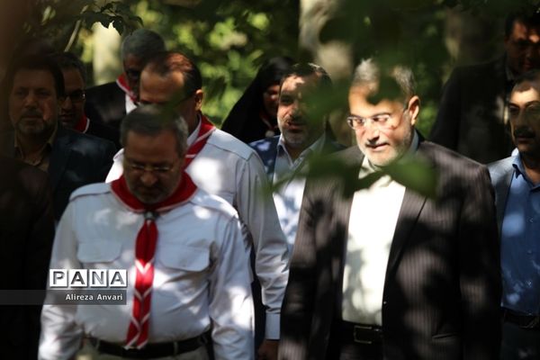 حضور وزیر آموزش و‌ پرورش در هشتمین دوره اردوی ملی پیشتازان