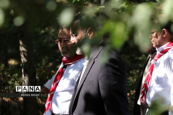 حضور وزیر آموزش و‌ پرورش در هشتمین دوره اردوی ملی پیشتازان