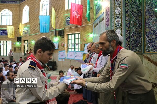 بازدید رئیس سازمان دانش‌آموزی استان آذربایجان شرقی از گروهان پیشتازان