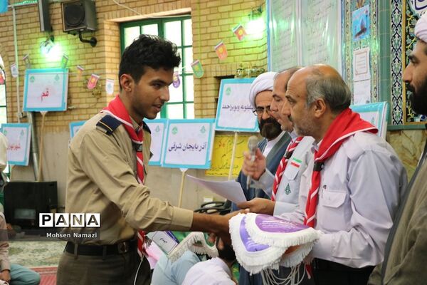بازدید رئیس سازمان دانش‌آموزی استان آذربایجان شرقی از گروهان پیشتازان