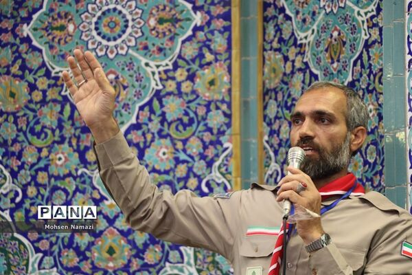بازدید رئیس سازمان دانش‌آموزی استان آذربایجان شرقی از گروهان پیشتازان