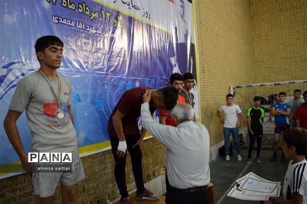 برگزاری مسابقات کشتی آزاد جوانان شهرقدس