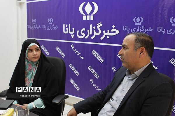 حضور علی شهری، مدیرکل تجهیز و نوسازی مدارس استان تهران، در خبرگزاری پانا