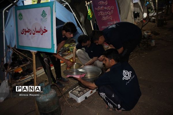 حضور پیشتازان خراسان رضوی در اردوی ملی