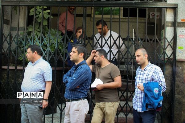 اطفا حریق ساختمان شرکت توسعه صنایع نفت قشم