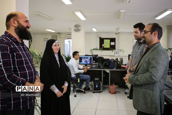بازدید حجت نظری، عضو شورای شهر تهران از خبرگزاری پانا
