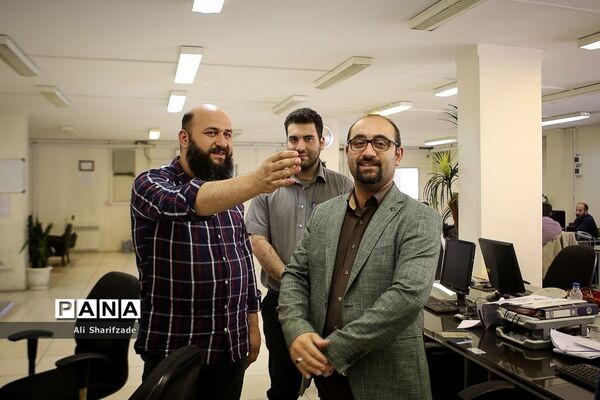 بازدید حجت نظری، عضو شورای شهر تهران از خبرگزاری پانا