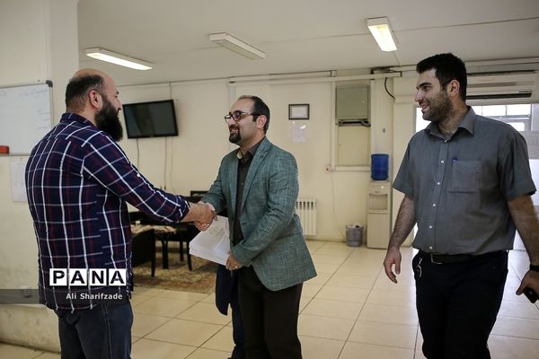 بازدید حجت نظری، عضو شورای شهر تهران از خبرگزاری پانا